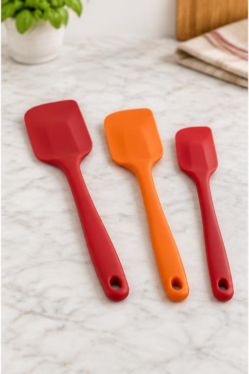 Silicone spatula set